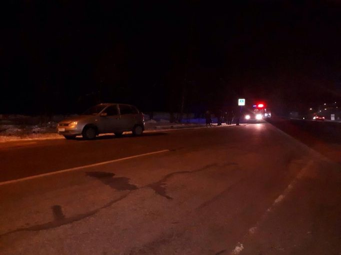 В Тульской области автоледи на «Ладе Калине» сбила пешехода 