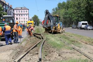 Ремонт трамвайных путей на ул. Металлургов в Туле завершат к 1 сентября .