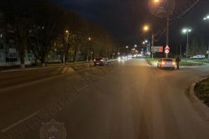 В Новомосковске пешеход-нарушитель попал под колеса KIA Ceed.