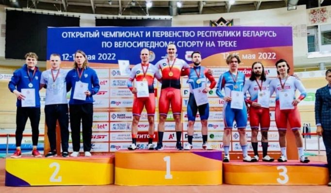 Тульские велогонщики завоевали золото в Минске