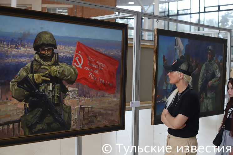 Выставка Студии военных художников имени М.Б. Грекова «Герои наших дней»