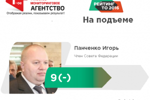 Игорь Панченко вошел в десятку "Рейтинга ТО 2016".
