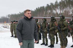 Алексей Дюмин встретился с мобилизованными туляками на полигоне в Рязанской области.
