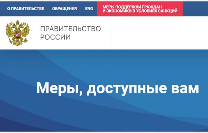 Единый навигатор по мерам поддержки граждан и бизнеса заработал в России