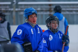 В Туле прошло Первенство по хоккею среди детских дворовых команд.