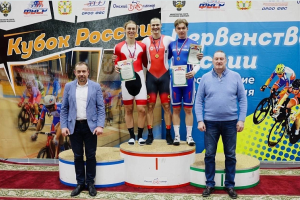 Тульские спортсмены успешно выступили на Кубке и первенстве России по велоспорту на треке.