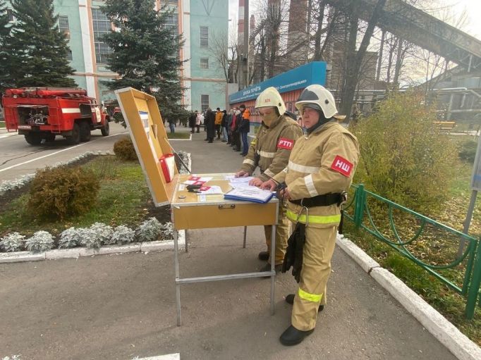 В Суворове 53 человека спасены из условного пожара 