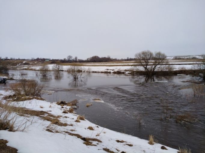 В Щекинском и Одоевском районах паводок затопил 4 моста