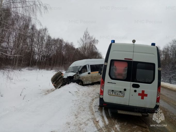 По факту ДТП на автодороге Р-132 Кимовск – Новольвовск возбуждено уголовное дело 