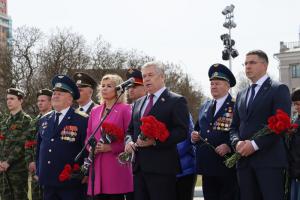 Николай Воробьев: Мы отдаем дань памяти ветеранам и поддерживаем участников СВО!.