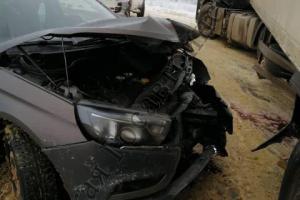 В Куркинском районе 6-летняя пассажирка «Лады» пострадала в ДТП с большегрузом.
