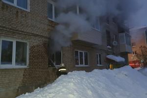 В Ясногорске при пожаре в квартире эвакуировали троих детей.