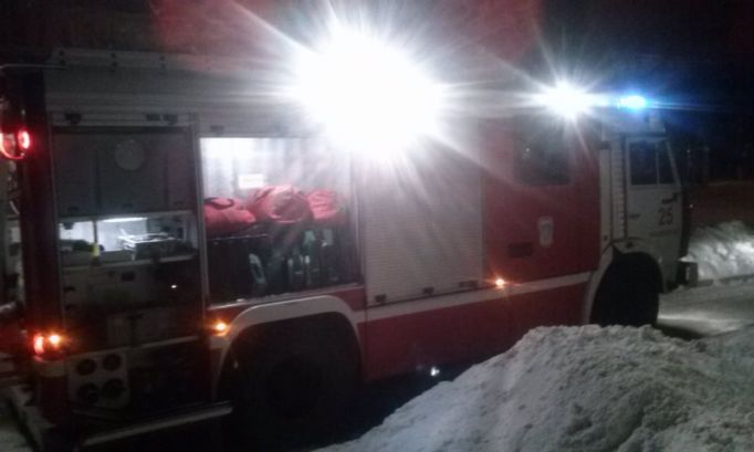 При пожаре в Новомосковске пострадали два человека 