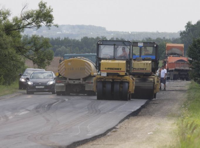 Ремонт дорог в Тульской области выполнен на 90 процентов