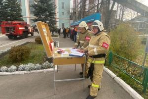 В Суворове 53 человека спасены из условного пожара .