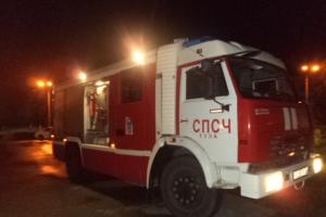 13 человек устраняли последствия пожара в Плавске.
