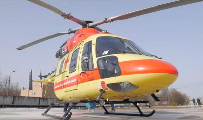 Медики добираются до жителей отрезанных паводком сел в Тульской области на вертолете