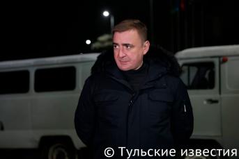 Алексей Дюмин в Рязанской области встретился с мобилизованными туляками