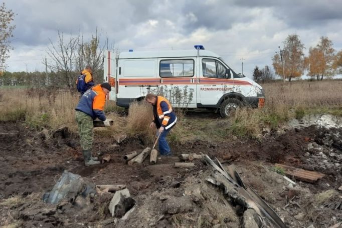 Мины, найденные в Туле и Щекинском районе, обезврежены