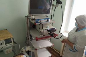 В поликлинику Тепло-Огаревской ЦРБ поступила новая эндоскопическая система.