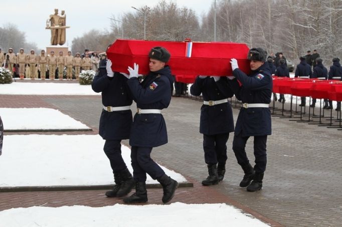 В Арсеньевском районе перезахоронили останки 205 красноармейцев