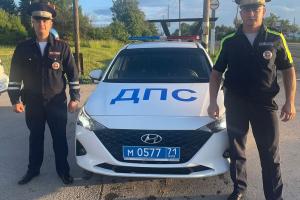 В Тульской области инспекторы ДПС спасли пассажира в критическом состоянии.