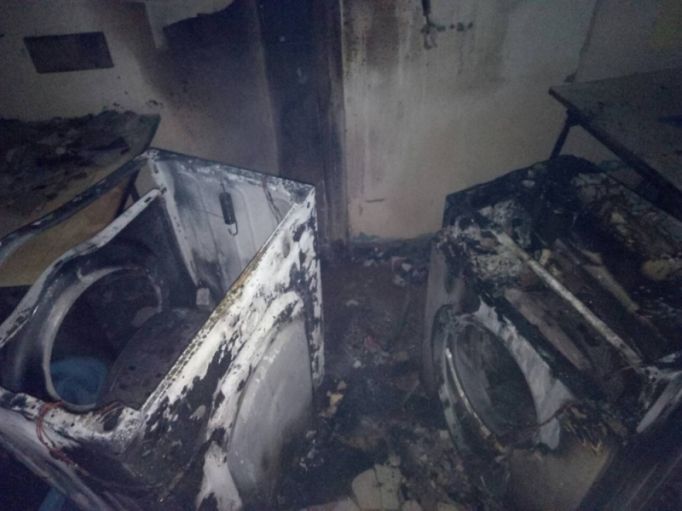 В Туле ночью сгорели 2 стиральных машины