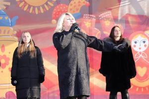 В День защитника Отечества в центре Тулы прошел концерт.