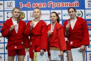 Тулячка завоевала в Грозном золото на всероссийских соревнованиях по самбо среди студентов.