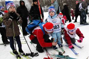 Молодые выбирают «Лыжню России».