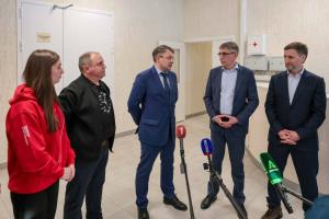 Дмитрий Миляев посетил новый ФОК в Куркино.