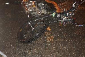 34-летний мотоциклист без прав спровоцировал ДТП в Киреевске.