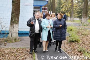 Рабочий визит cенатора Жанны Чефрановой в Тульскую область.