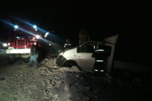 Пассажир одной из "ГАЗелей", столкнувшихся накануне на трассе М-2, скончался в реанимации .