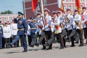 62 выпускника Тульского суворовского училища получили дипломы.