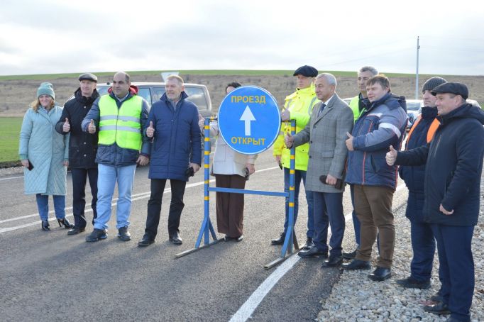В Тульской области по программе «Комплексное развитие сельских территорий» построили дорогу 