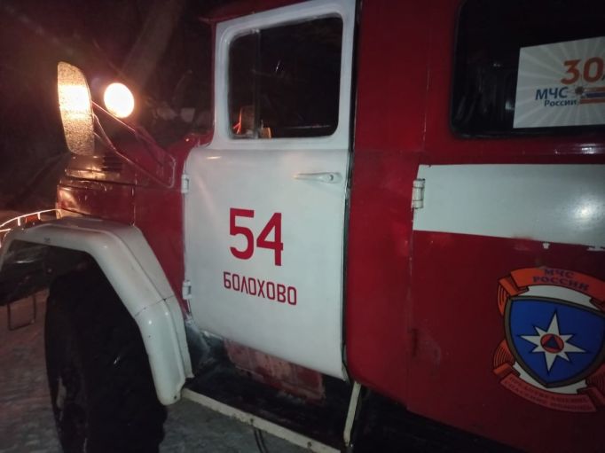В Киреевском районе при пожаре в доме погиб мужчина 
