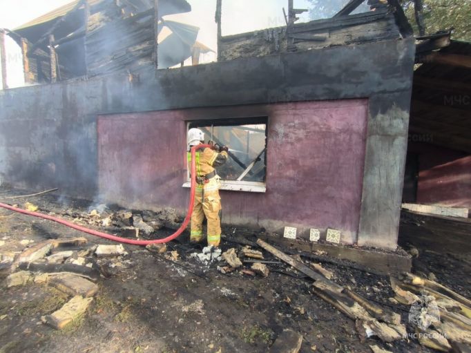 В Щекинском районе дом загорелся с 7 детьми внутри: 3-летний мальчик погиб