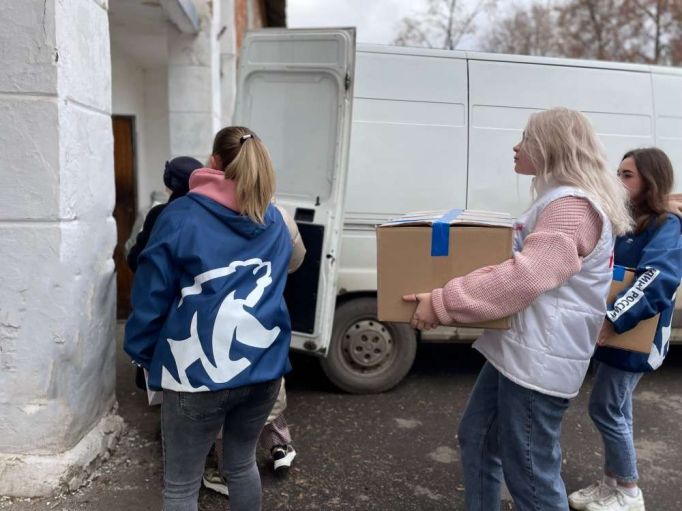 Жители Кимовского района отправили партию гуманитарной помощи для военнослужащих 