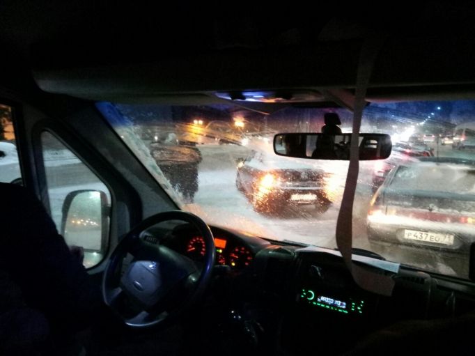 На проспекте Ленина в Туле столкнулись не менее 4 машин