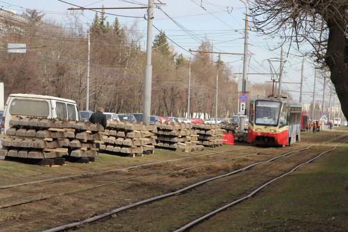 В Туле ремонт трамвайных путей на проспекте Ленина начнется 16 апреля 