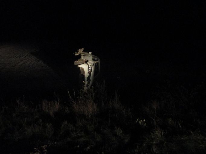 В Ефремовском округе иномарка улетела в кювет, водитель погиб