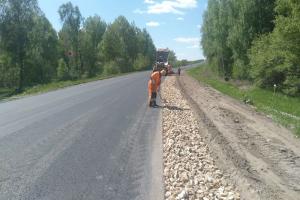Ремонт 32 километров дороги «Тула – Белев» завершат в июле.