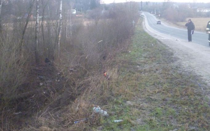 В Суворовском районе погиб пассажир иномарки, вылетевшей с трассы