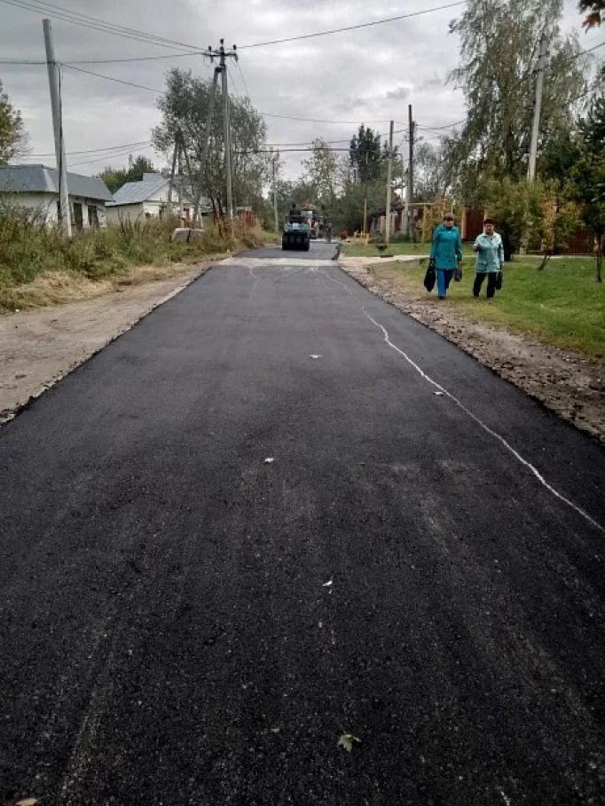 В Алексине по программе «Народный бюджет» отремонтировали сельские дороги 
