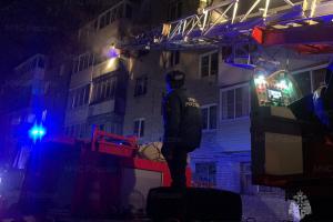 На пожаре в Новомосковске спасен один человек.