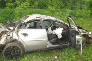В Кимовском районе Opel Vectra слетел в кювет: водитель госпитализирован .