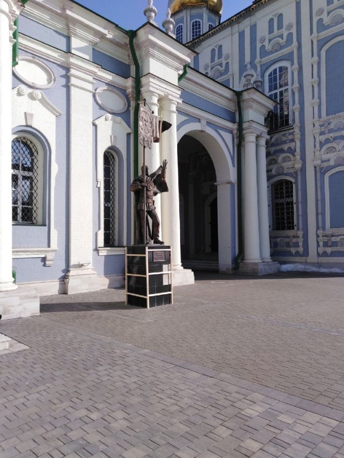 Памятник в Тульском кремле приведут в порядок, когда потеплеет