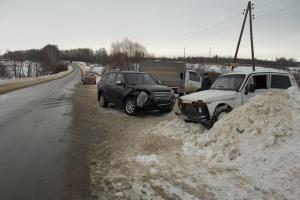 В результате аварии под Тулой госпитализирован водитель ВАЗа.