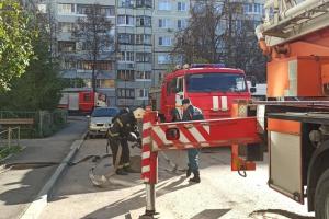 В Туле пожарные боролись с огнем на улицах Горького, Заварная и Верхняя Волоховская.